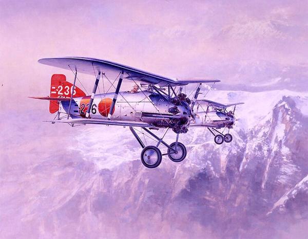 1932年2月中旬,肖特驾驶他的波音218型飞机进行了第一场对日空战.