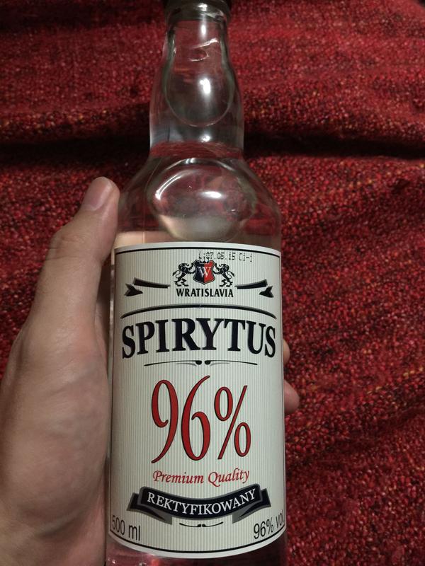 喝96度 spirytus vodka生命之水波兰伏特加是一种什么样的体验 ?
