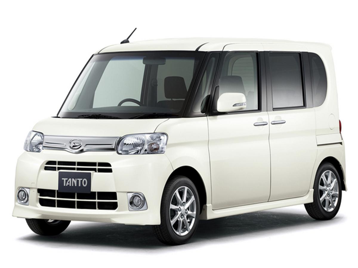 典型的轻自动车,比如大发tanto,其实车体形状很像中国的微面,但出来的
