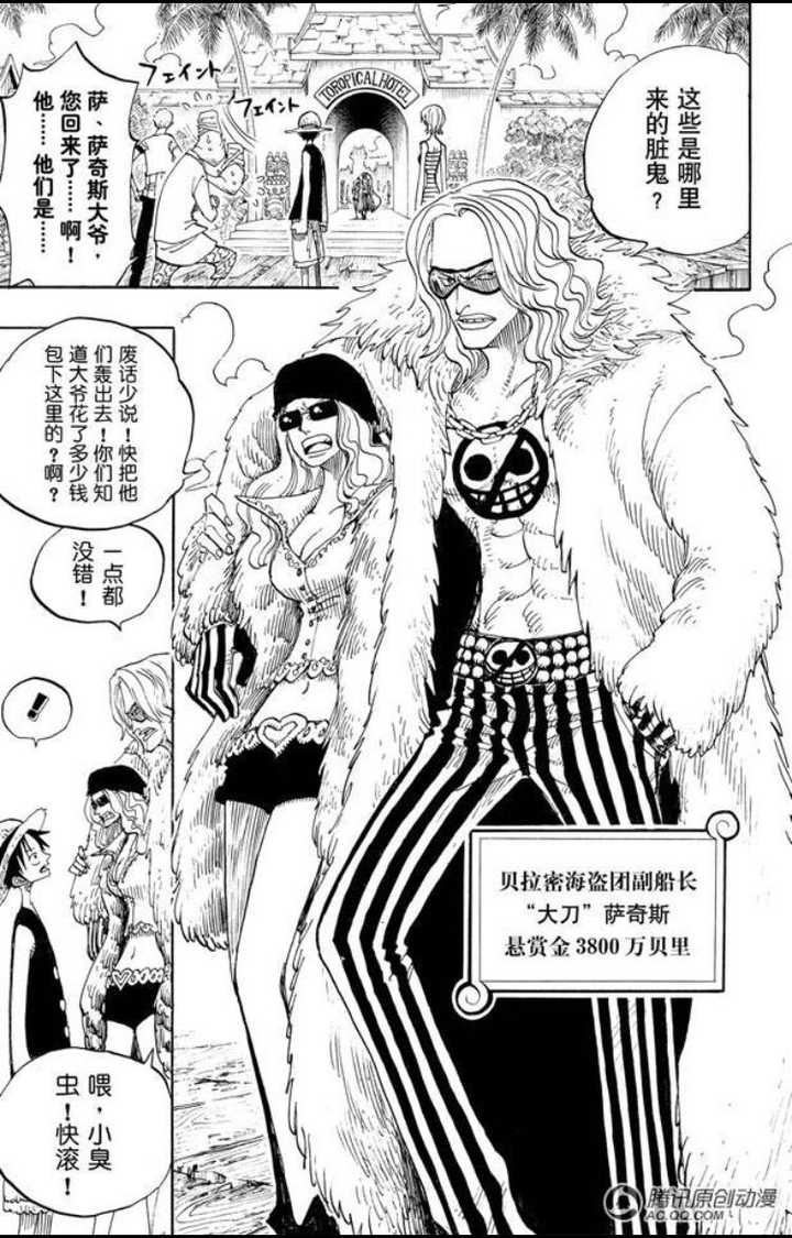 《海贼王》里面有哪些不引人注意却构思巧妙的小细节?