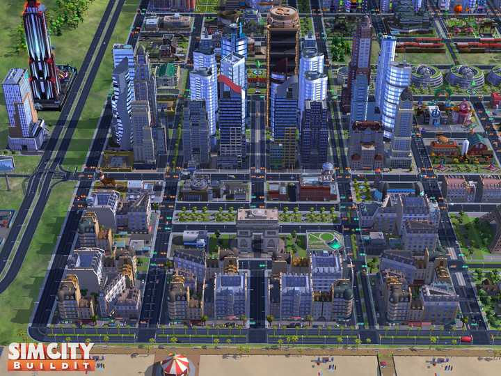 建筑师,规划师玩 simcity buildit(模拟城市建造)是种