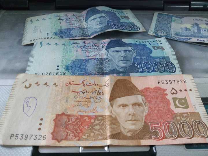 巴基斯坦卢比.怎么看都没人民币顺眼.