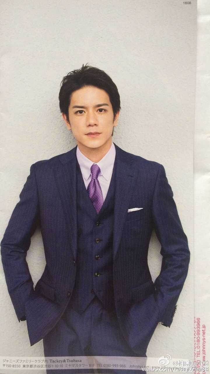 我们家滝沢秀明啊 超帅有担当稳重的男人啊