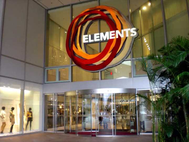 想知道为啥香港圆方购物中心的英文翻译为elements?