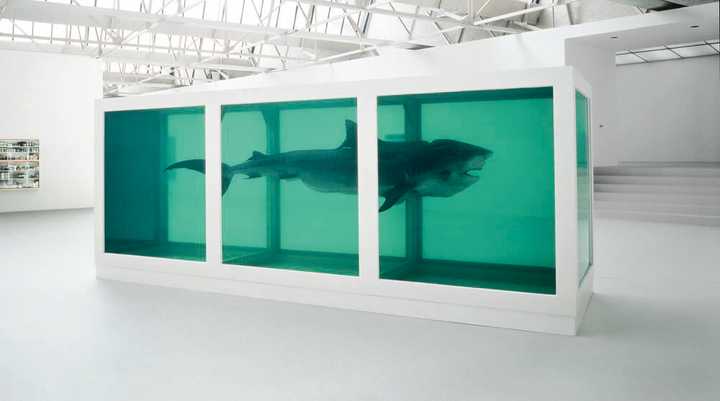 达米安 赫斯特 damien hirst 《生者对死者无动于衷》