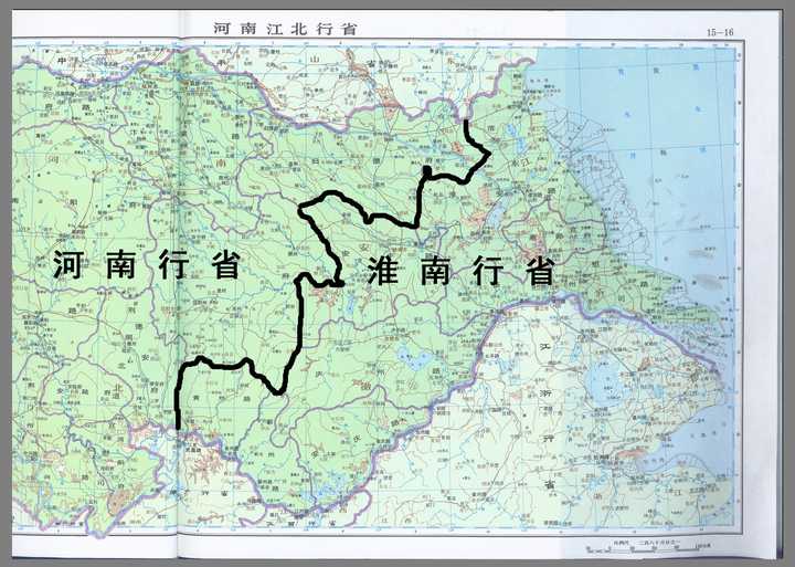 (2)洪武元年的中书省,湖广行省和河南分省