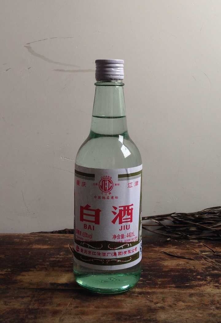 江津白酒绿玻瓶60度  ￥11