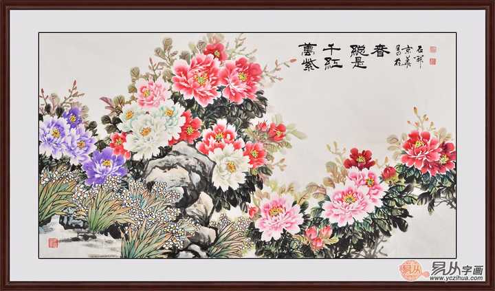 谁画牡丹最受欢迎?