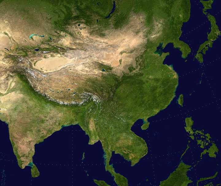 如何根据地理和文化介绍中国的地图?