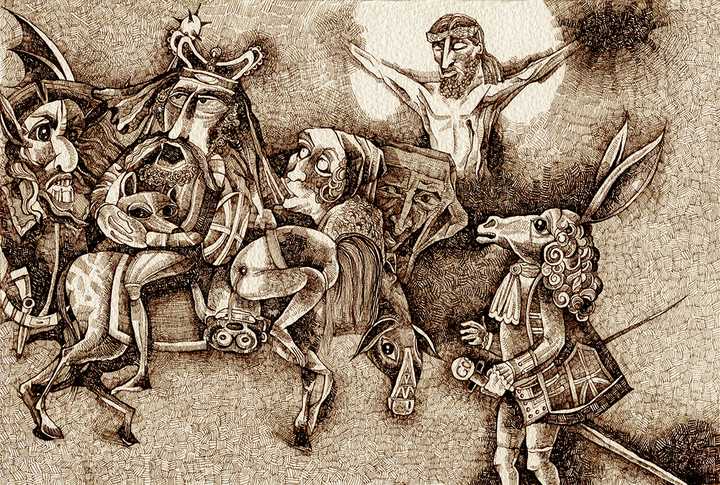 马尔克斯的《百年孤独》有没有好的插画版,或者是相关主题的画?