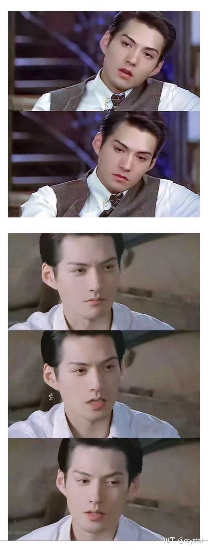 真是剑眉星眸!