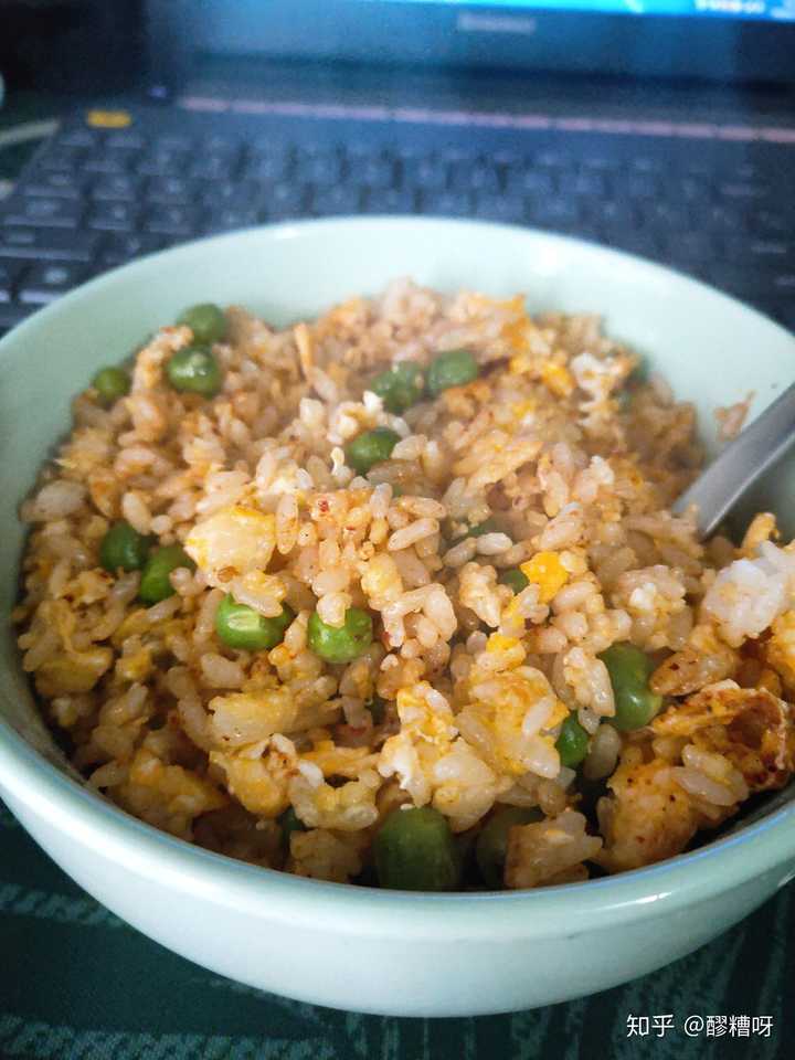 简单的 豌豆炒米饭