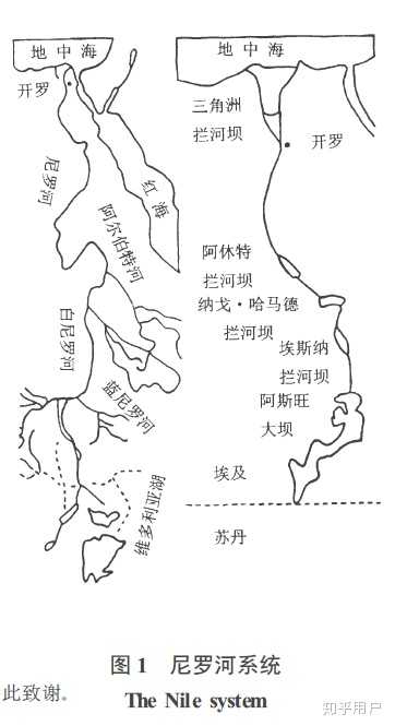 拿另一张尼罗河三角洲地图【参20】来比也一样,我并排放在一起