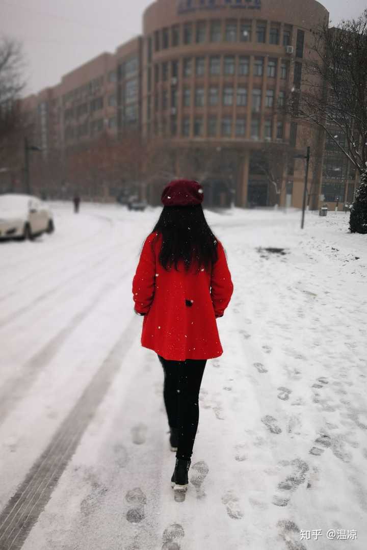 雪花背影光圈,这种糊糊的感觉很戳我