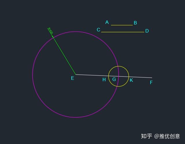 尺规画图(已知一条斜边和一条直角边.如何画图?