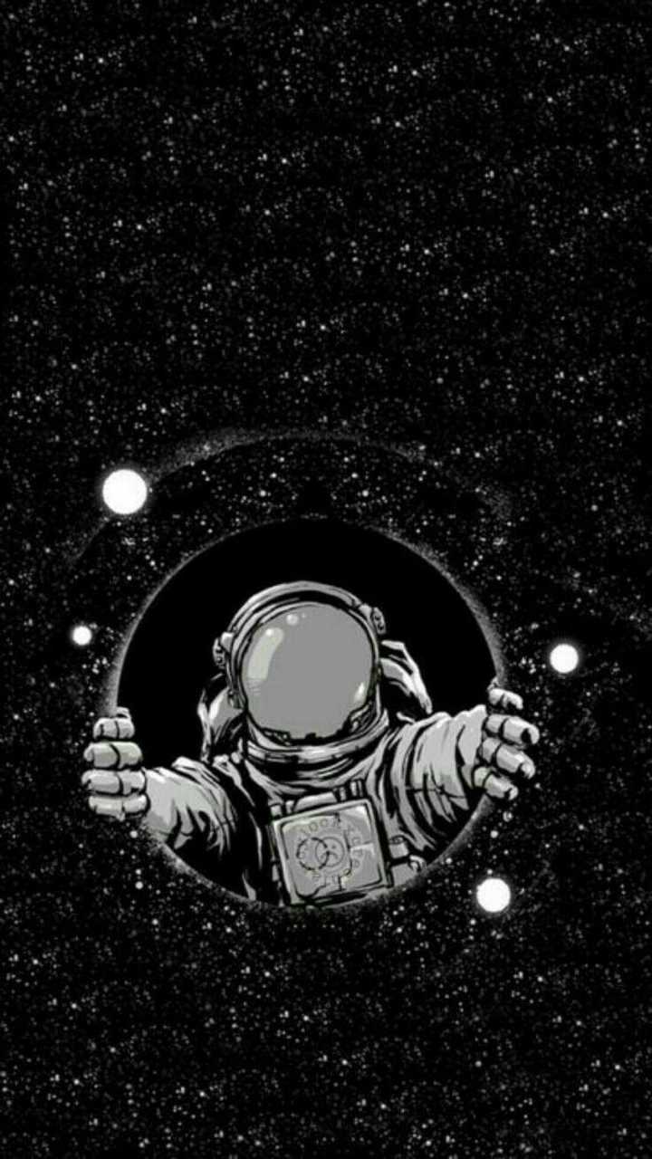 有没有类似风格的太空图或者宇航员图,头像,壁纸都可以!