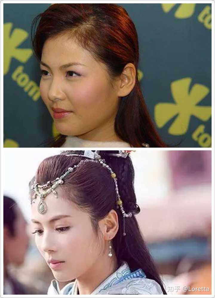 首先,刘涛年轻之时皮肉饱满,轮廓柔和,看上去确实是靓丽的,但她的美很