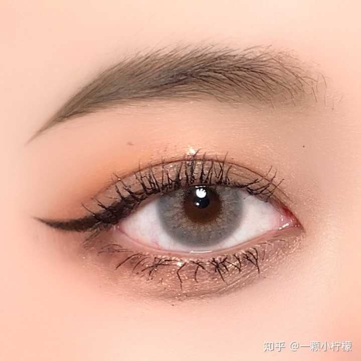 0mm 精致极美光圈打造 空灵通透混血灰棕色