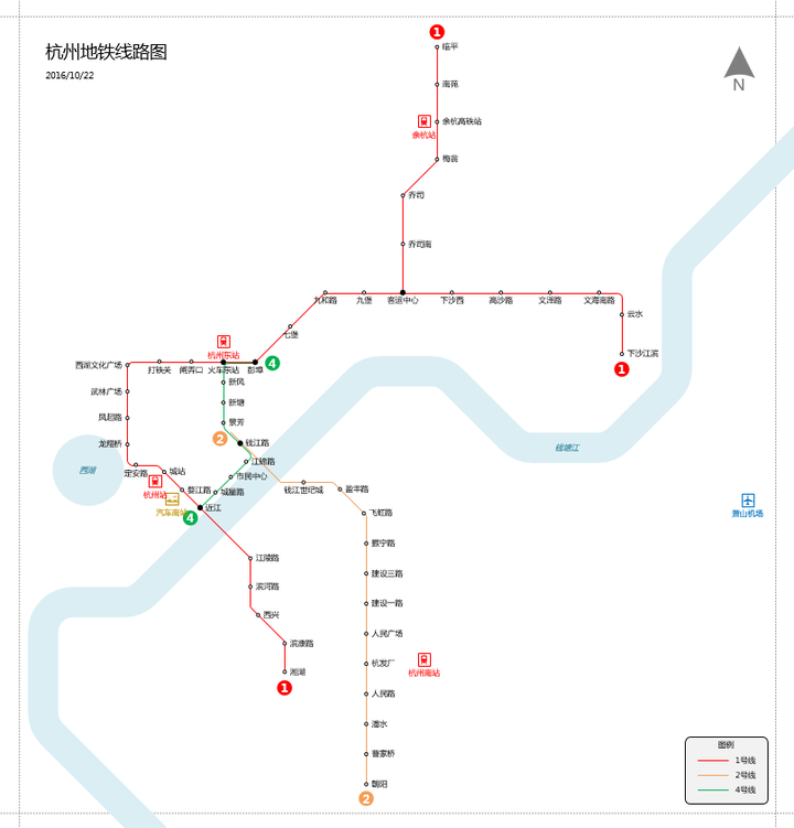 如何制作一张地铁线路图?