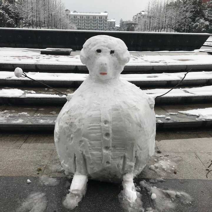 一场大雪席卷京津冀,你看见的最丑的雪人都长啥样?