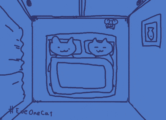 来求一只猫猫在火车窗外追的表情包出处,请问有这系列