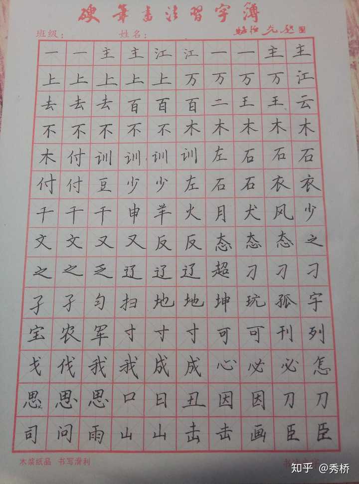 为什么有人写字不好看,字帖练字有用吗?