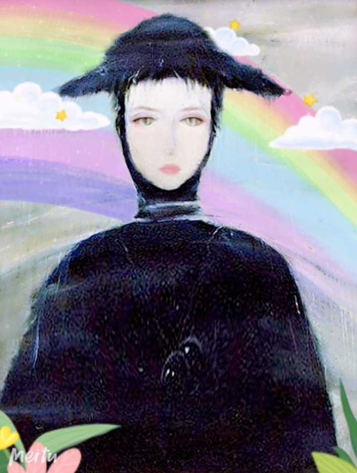 为什么『雨中女郎』这幅画会使一些人有恐惧感?