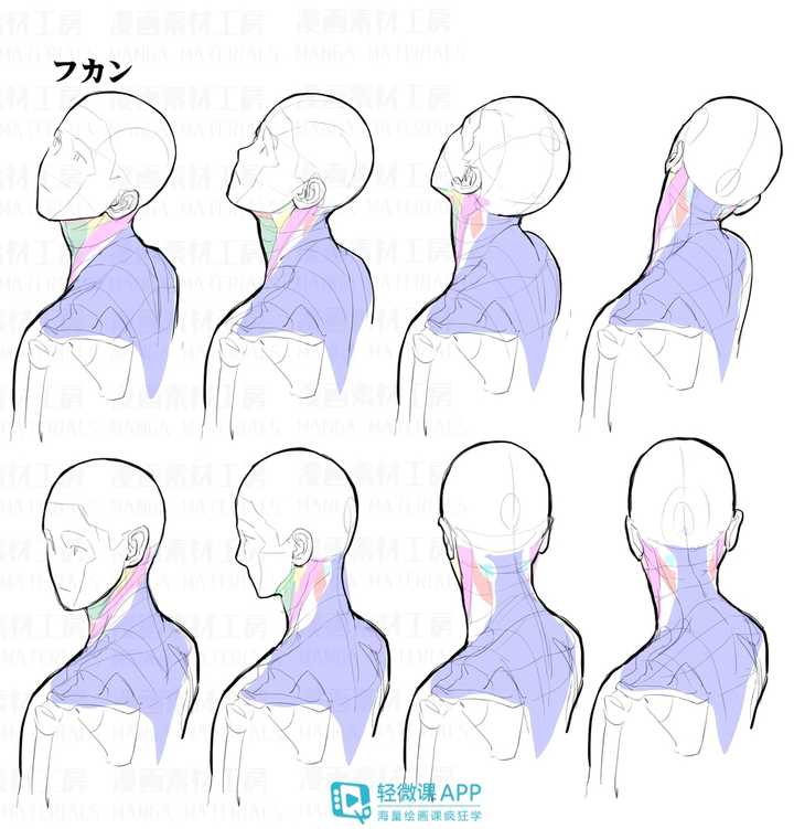 对人体学习有疑问的同学看这里:以上素材作者来自p站画师:漫画素材