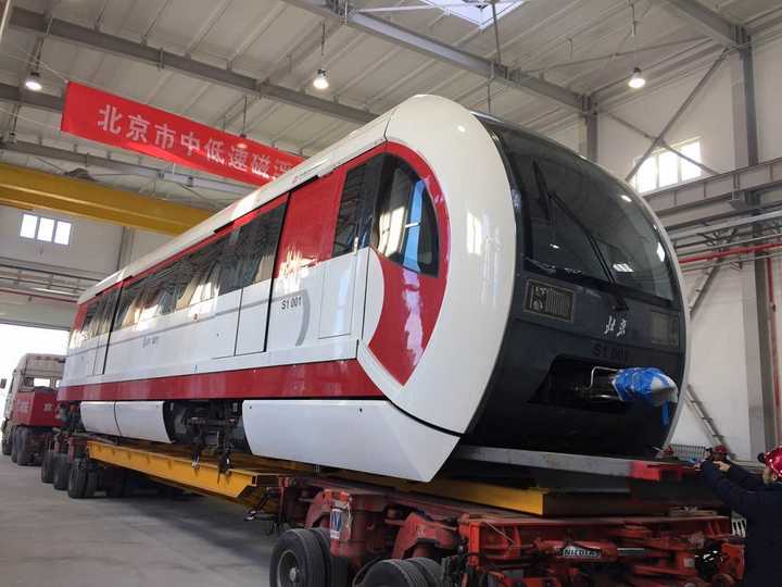 北京地铁s1线列车