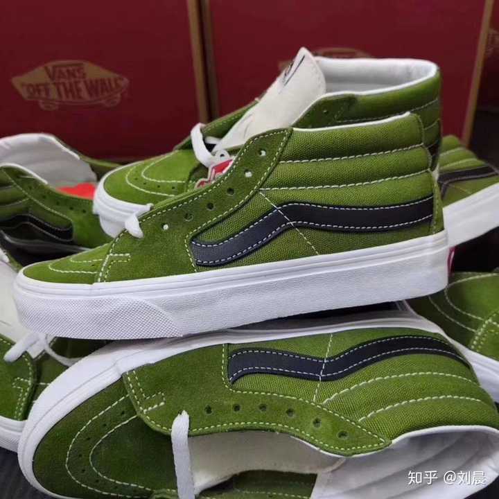 为啥在网上买不到经典款高邦的橄榄绿vans ?