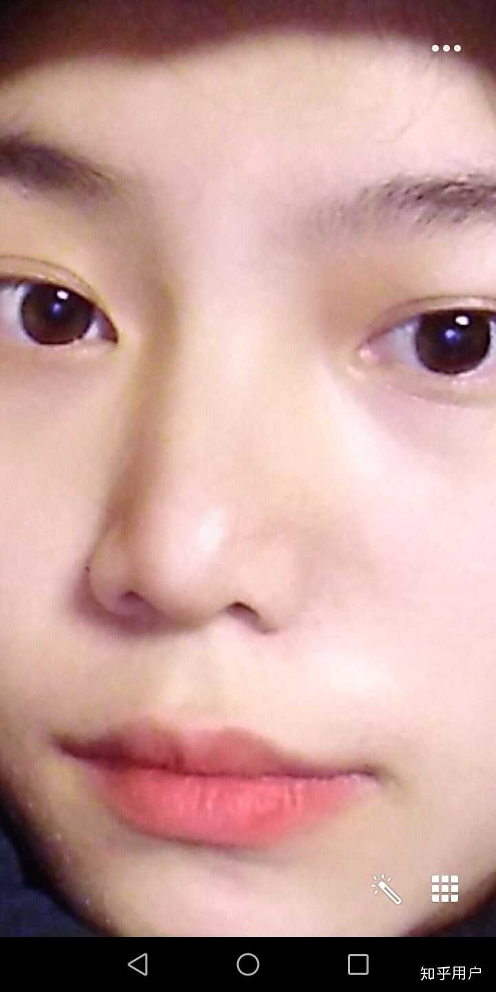 看着不说多美还行对吧 下面是我的全脸