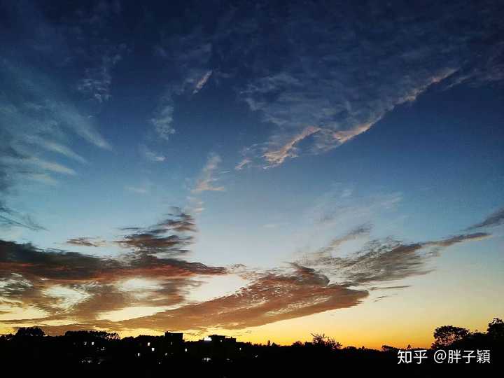 昨天美丽的天空