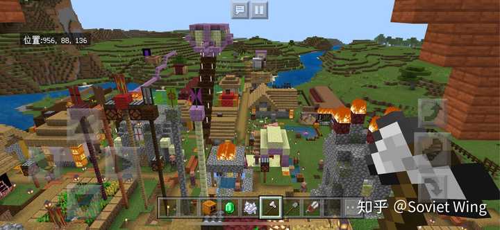你最喜欢游戏《我的世界》(minecraft)中哪张截图?