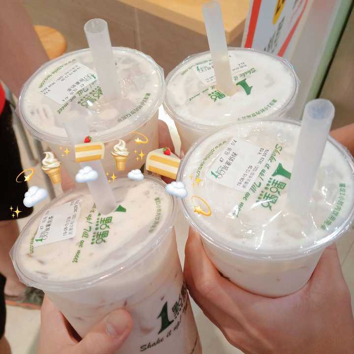 喝的一点点,我已经忘记奶茶什么味道了