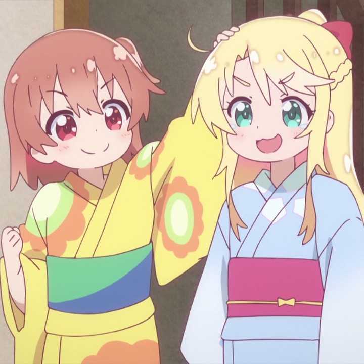 我还为大家整理了一些: →情侣头像 →三人头像 白咲花: 姬坂乃爱