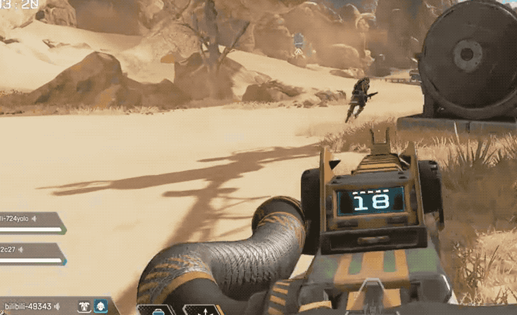如何评价 b 站主播「小茗の」apex 25 杀视频,隔墙跟枪?