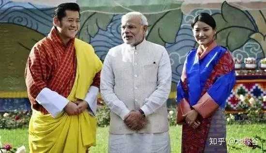 印度总理莫迪与不丹国王吉格梅·旺楚克