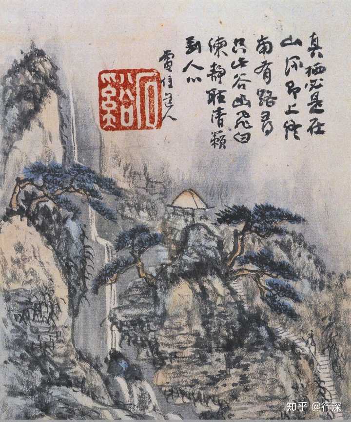 不耻上问各位老师和前辈:国画题款用小楷还是行草,是根据画面意境定吗