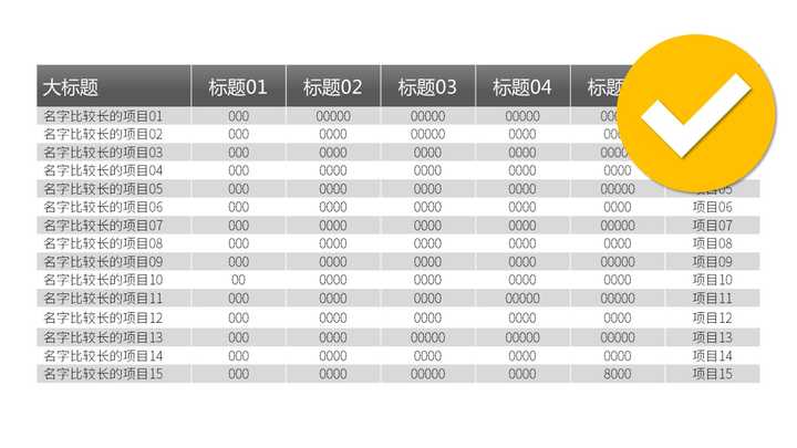 如何让 ppt 中的表格更美观?