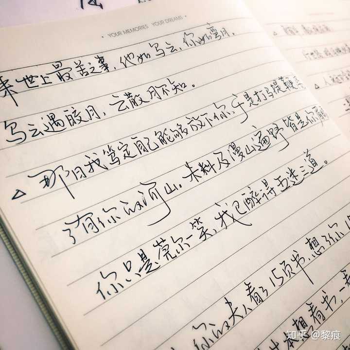 你见过哪些极富美感的手写钢笔字?