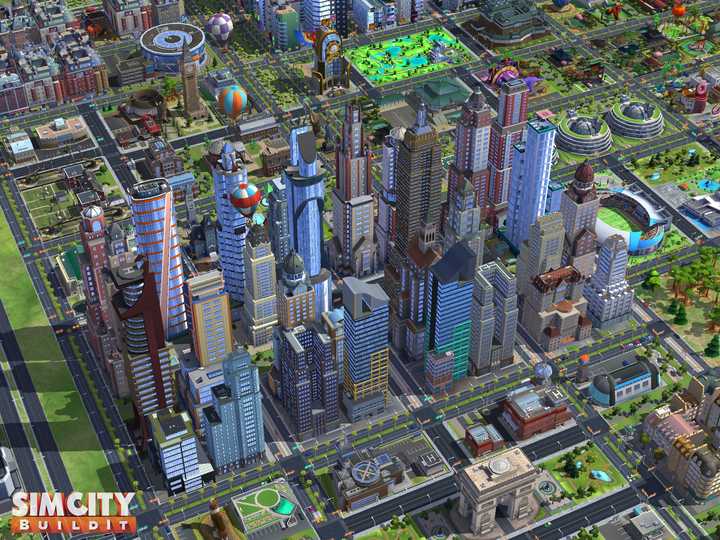 建筑师,规划师玩 simcity buildit(模拟城市建造)是种