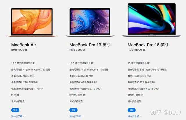 macbook pro 2020 低配与 macbook air 2020 高配买哪个?