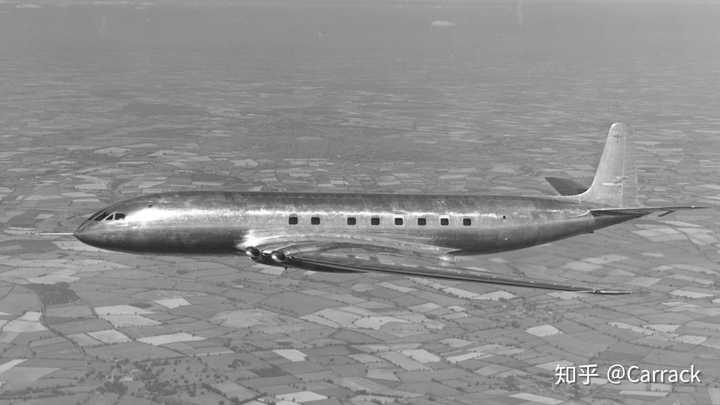 70年前的亮闪闪黑科技"彗星"客机