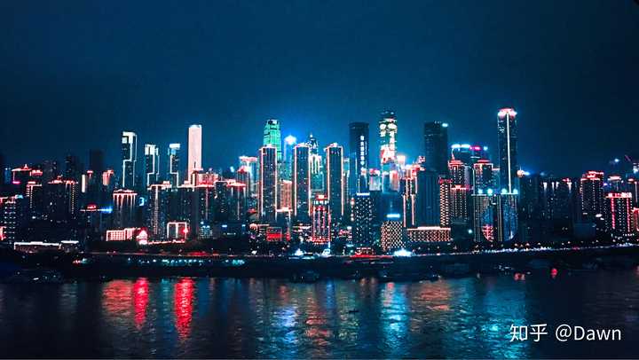 重庆赛博夜景