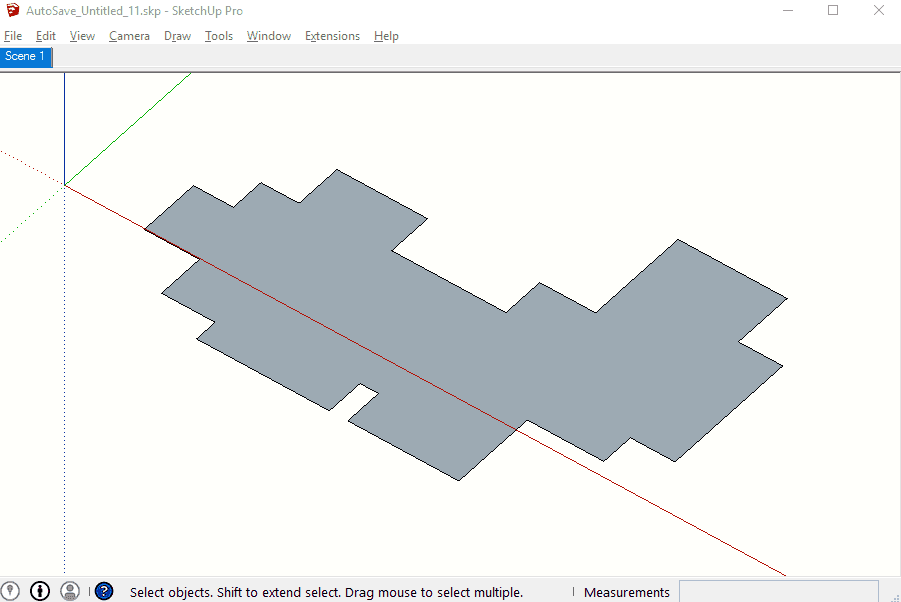 绘制放样线与面