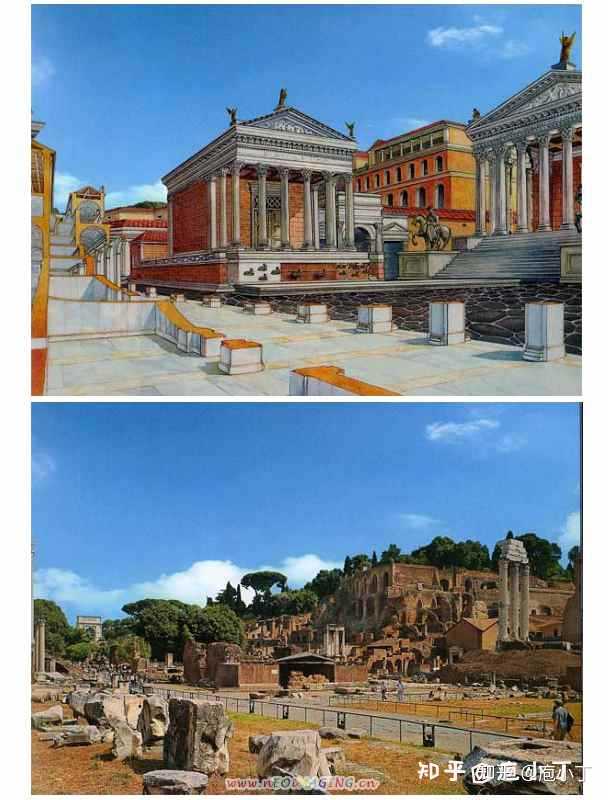 凯撒神庙,右边,卡斯托雷神庙