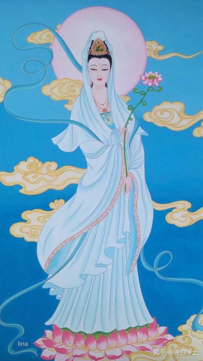 可以分享一些庄严的佛菩萨像或唐卡图片吗?