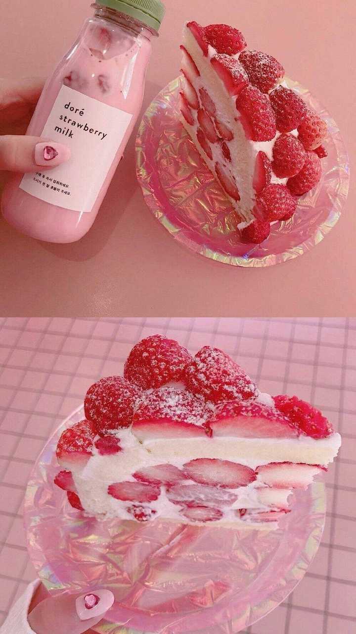有没有草莓全屏壁纸?