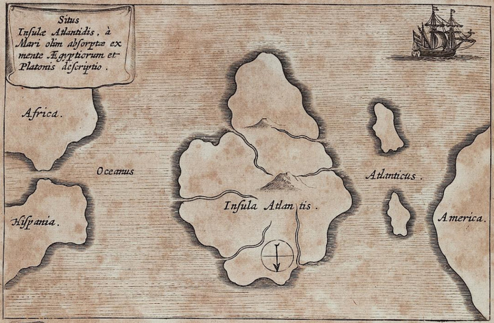 亚特兰蒂斯岛地图