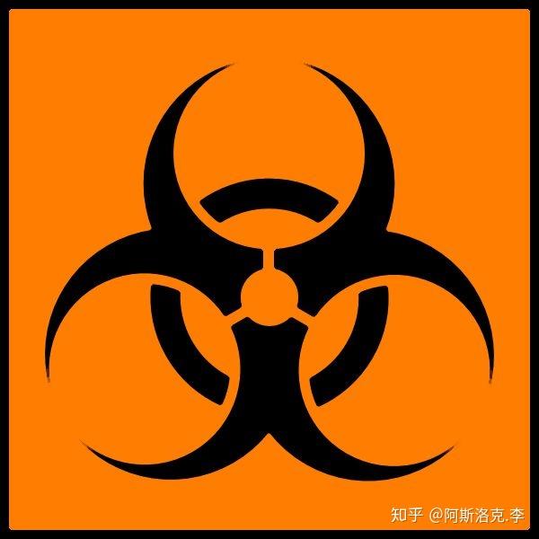 标志的人,说明你周围可能有剧毒化学品/高致病性微生物/核辐射泄漏的